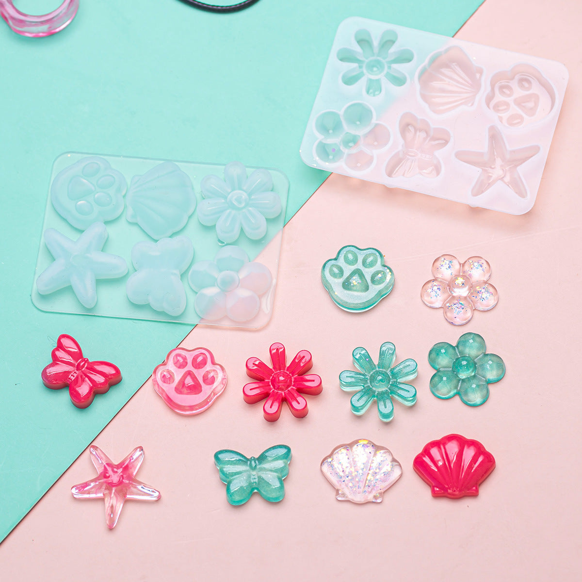 LET'S RESIN Resin Jewelry Molds,30pcs Silicone Jewelry Molds, Epoxy UV  Resin Molds Including Resin Bangle Molds, Pendant Molds, Ring Molds, and  50pcs Screw Eye Pins : Amazon.in: Home & Kitchen